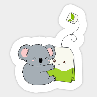 Koala Tea Sticker